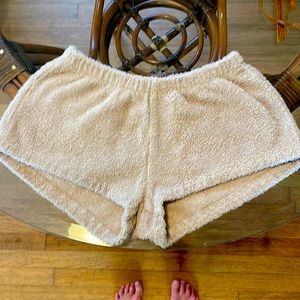 Simone Fan terrycloth shorts. Size small.